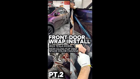 PT 2 of 13 | Front Door Wrap Install