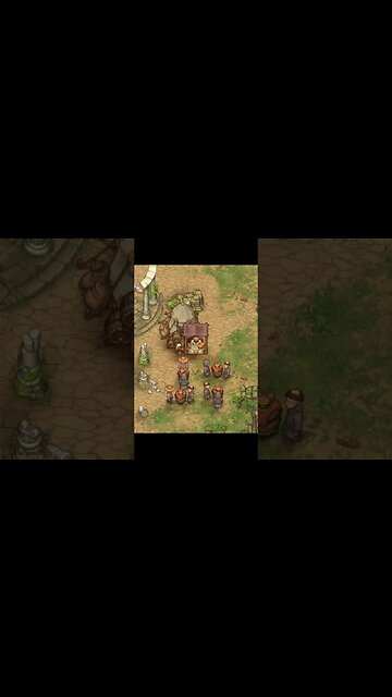 graveyard keeper selling beer and hamburgers made of human meat at the witch burning