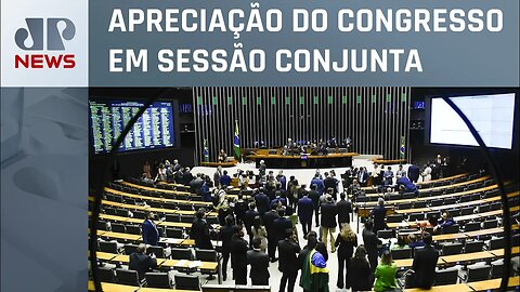 Congresso derruba dois vetos presidenciais nesta quarta (12)