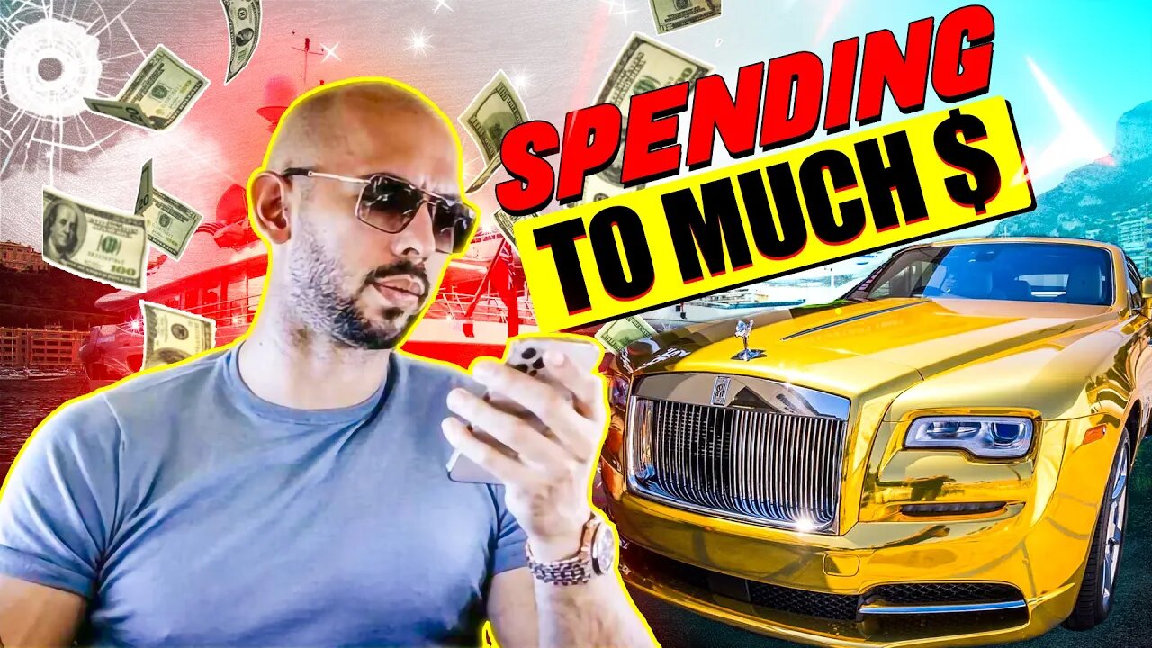 Andrew Tates UNHEALTHY HABIT OF SPENDING MONEY - New Interview