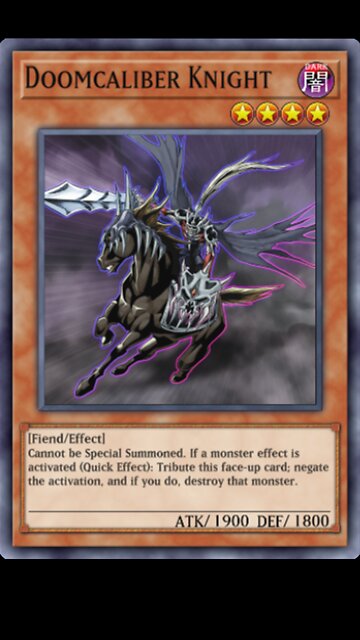 Yu-Gi-Oh! Doomcaliber Knight
