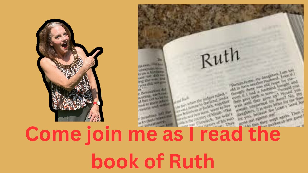 Let's Talk About RUTH....