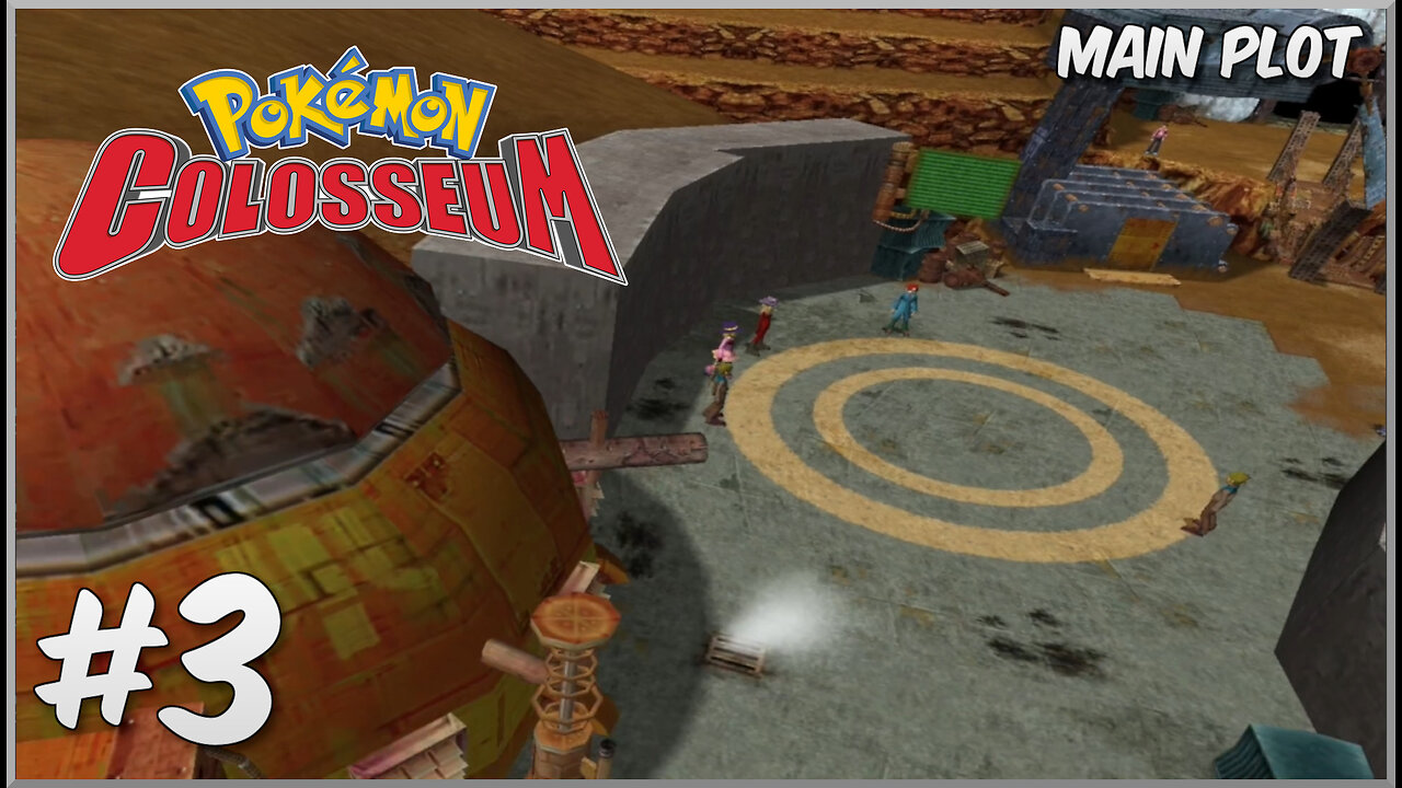 Pokemon: Grand Colosseum [3]: The Town of Ruffians. Duels in the Pyrite Square!