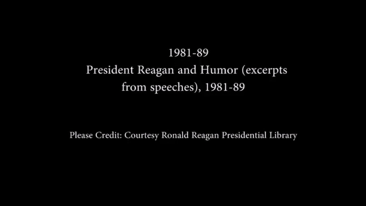 US President Reagan Speech Humor and jokes _ Funny Speech