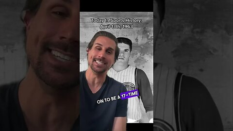 TODAY IN SPORTS HISTORY: 4/13/1963 #shorts