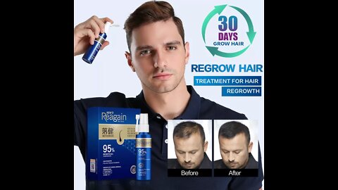 Hair Rapid Growth Spray for Men's Body and Chest and Eyebrows and Beard