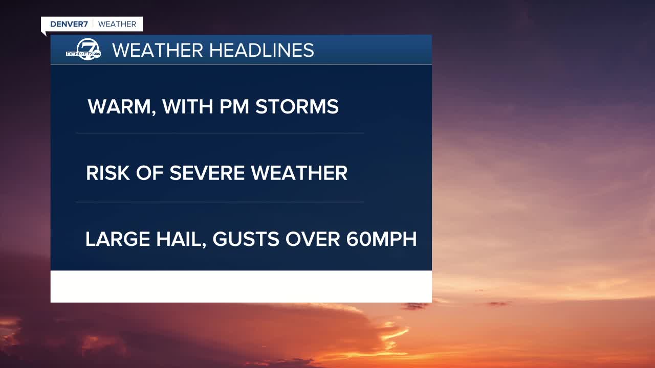 Tuesday 5:15 a.m. forecast