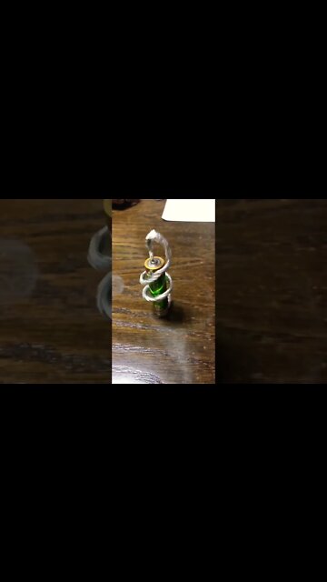 This homopolar motor using direct current to power the rotation. #shorts