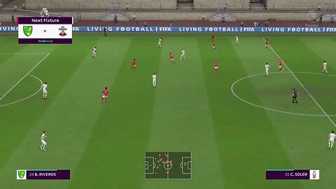 Nottingham Forest S:4 2021 - 2022 EPL Match 28 VS Norwich (13-9-5)