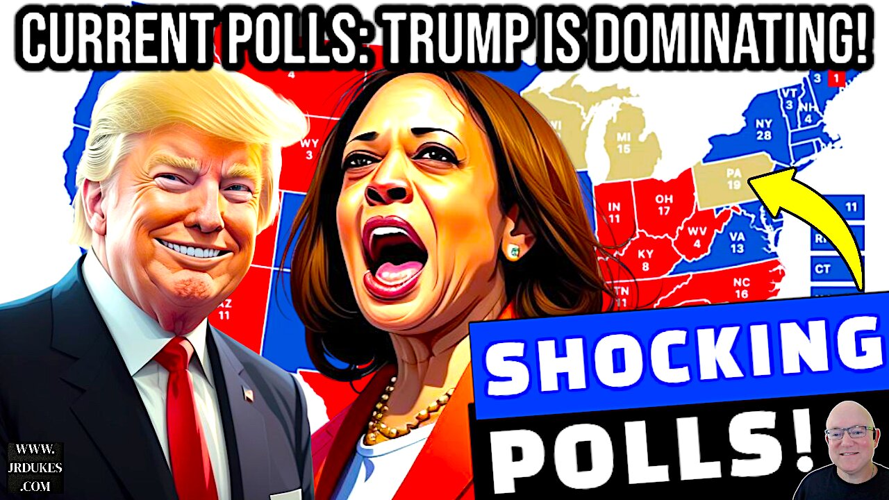 YOU WON’T BELIEVE THESE NEW POLLS! CURRENT 2024 ELECTION POLLS TRUMP VS. HARRIS #trump #kamalaharris