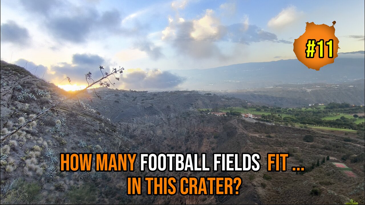 How Many Football Fields Fit in Pico del Bandama? 🌋⚽ Facts About Gran Canaria!