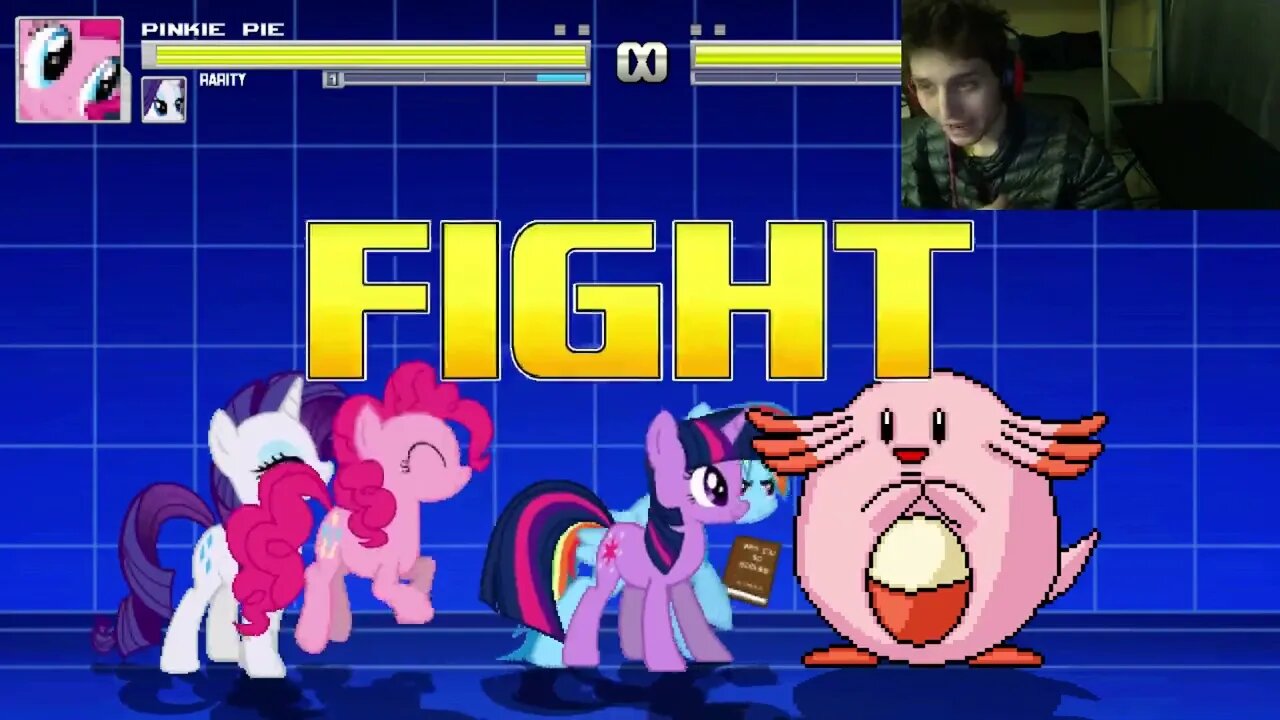 My Little Pony Characters (Twilight Sparkle And Rarity) VS Chansey The Pokemon In An Epic Battle