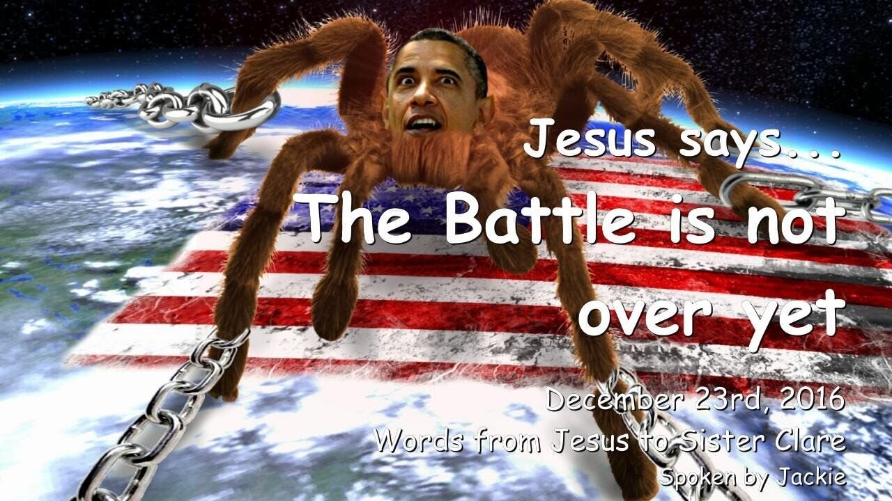 081624 Faultline Grace -Jesus will stomp on Barack Obama's broken corpse!