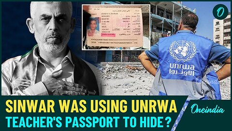 Shocking Discovery at Sinwar's Killing Site: IDF Found UNRWA Teacher's Passport, Questions UN