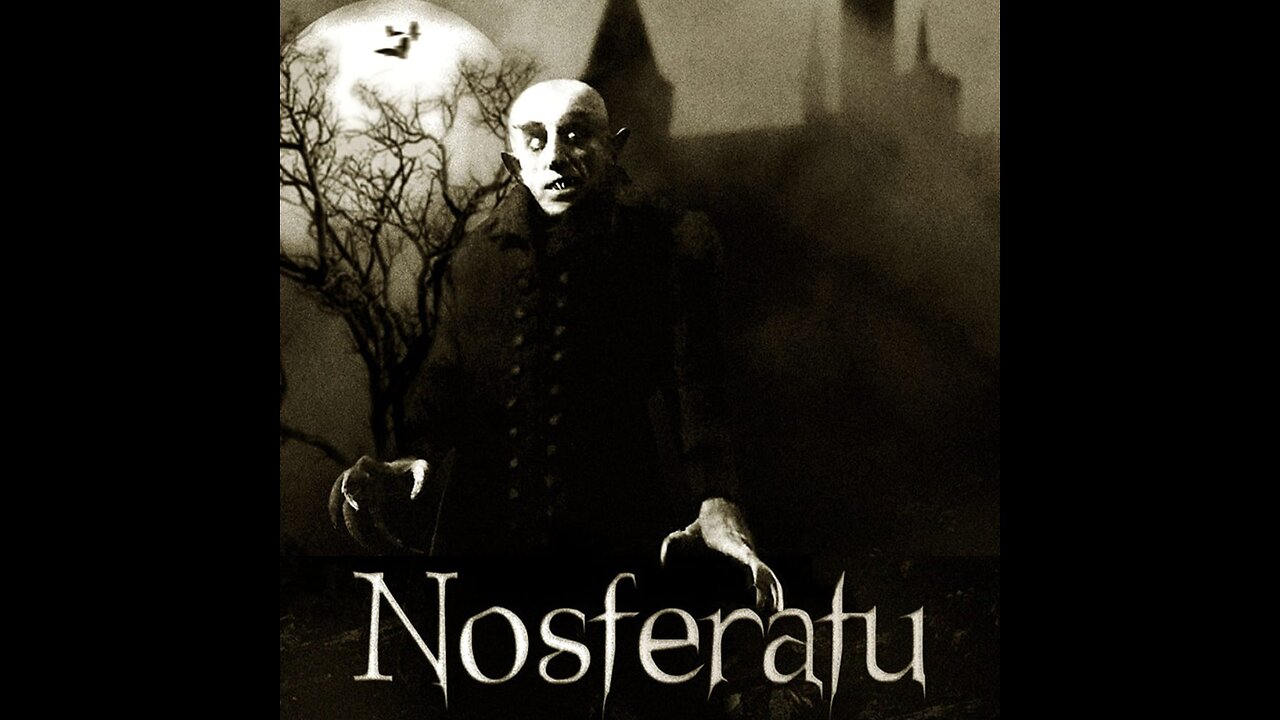 Nosferatu, A Symphony of Horror, Horror Movie, 1920 Public Domain