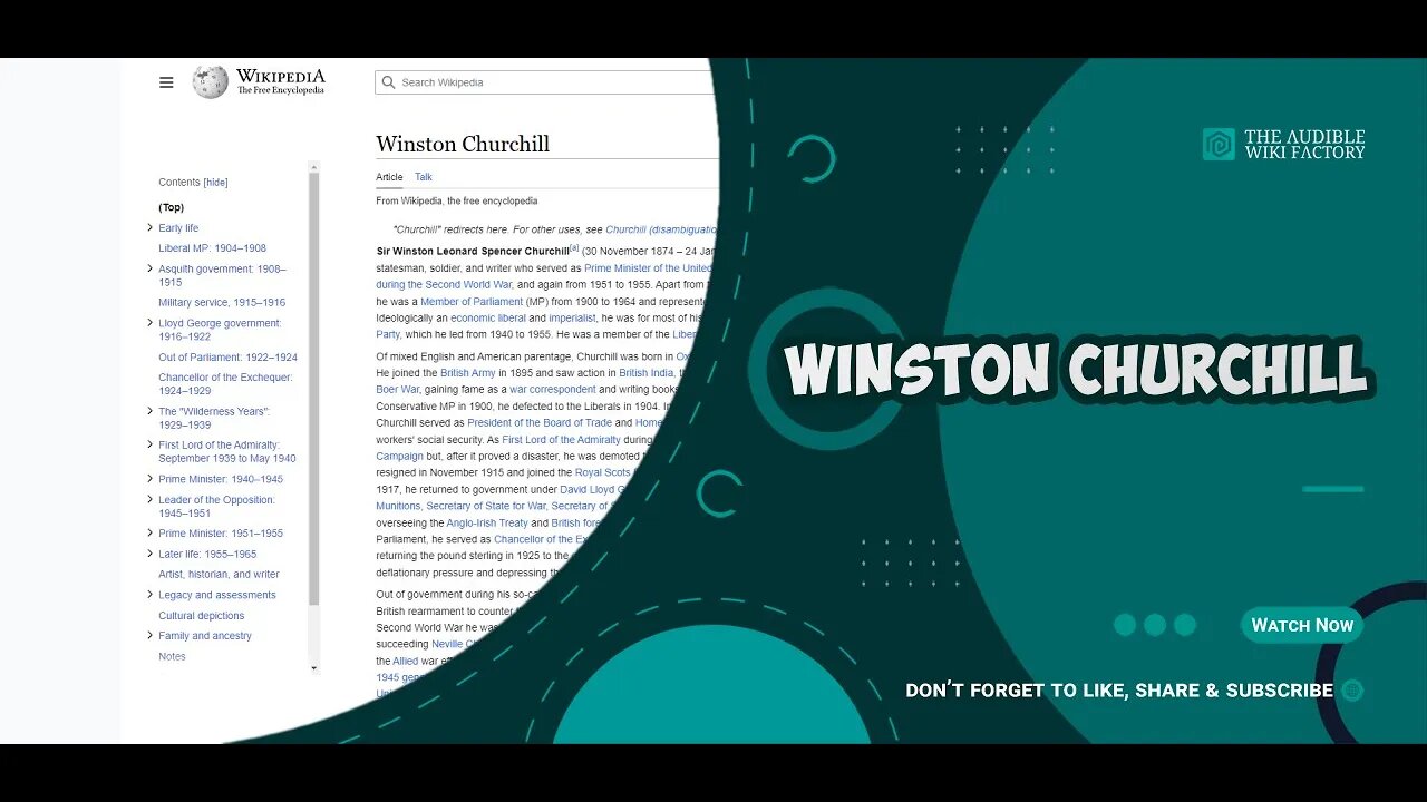 Sir Winston Leonard Spencer Churchill was a British statesman, soldier, and writer who served