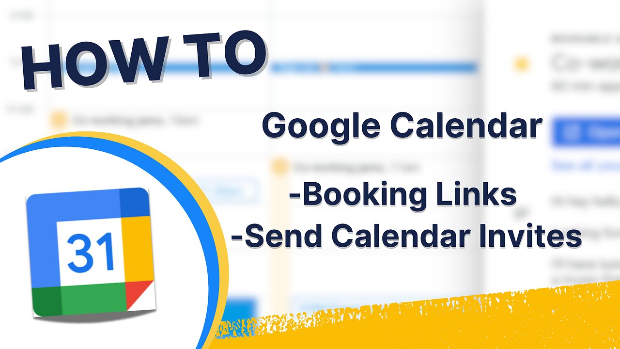 How to send a Google Calendar Invite and Create a Booking Link to Sell Service