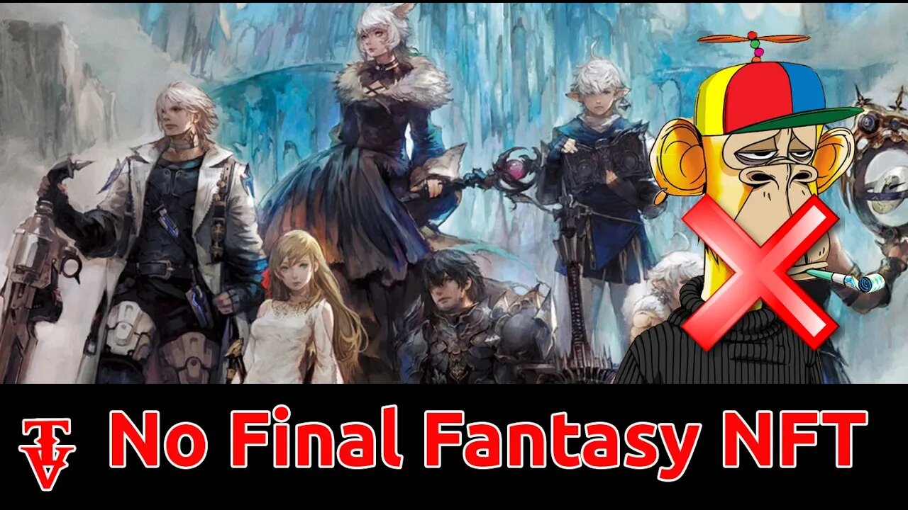 Square Enix Says There Will Be No NFT In Final Fantasy....For Now #finalfanatsy #gaming #nft