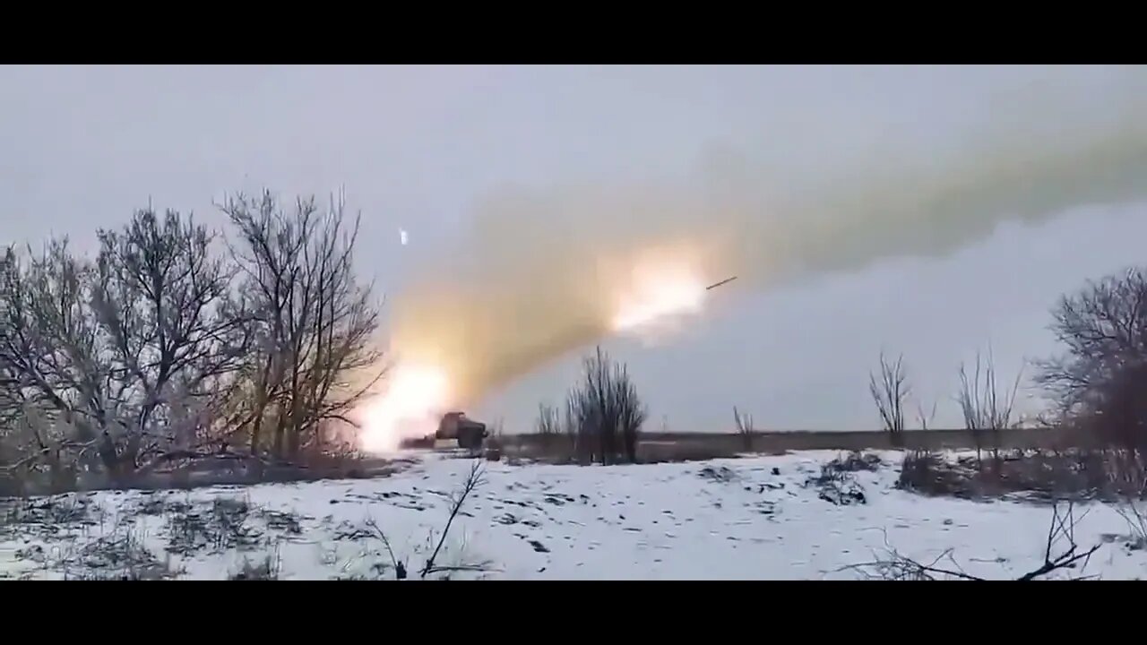 BM-21 Grad MLRS self destructs after rocket failure #trending