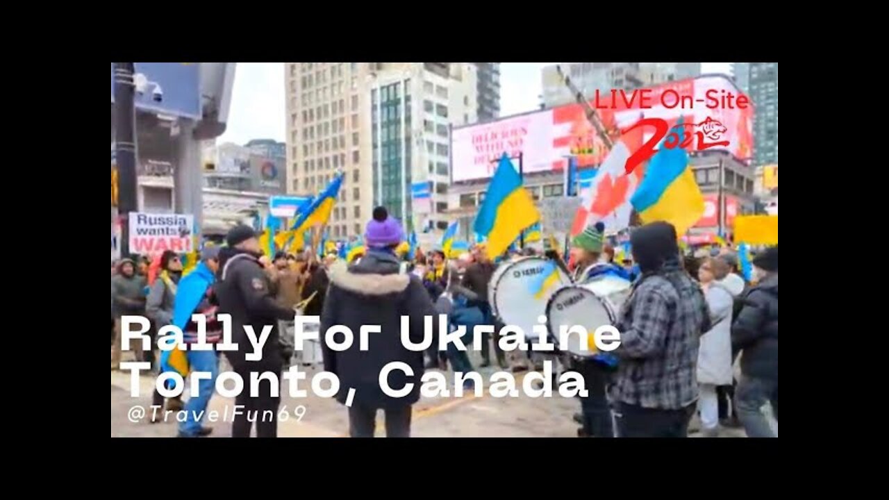 Ukraine Rally Toronto February 27