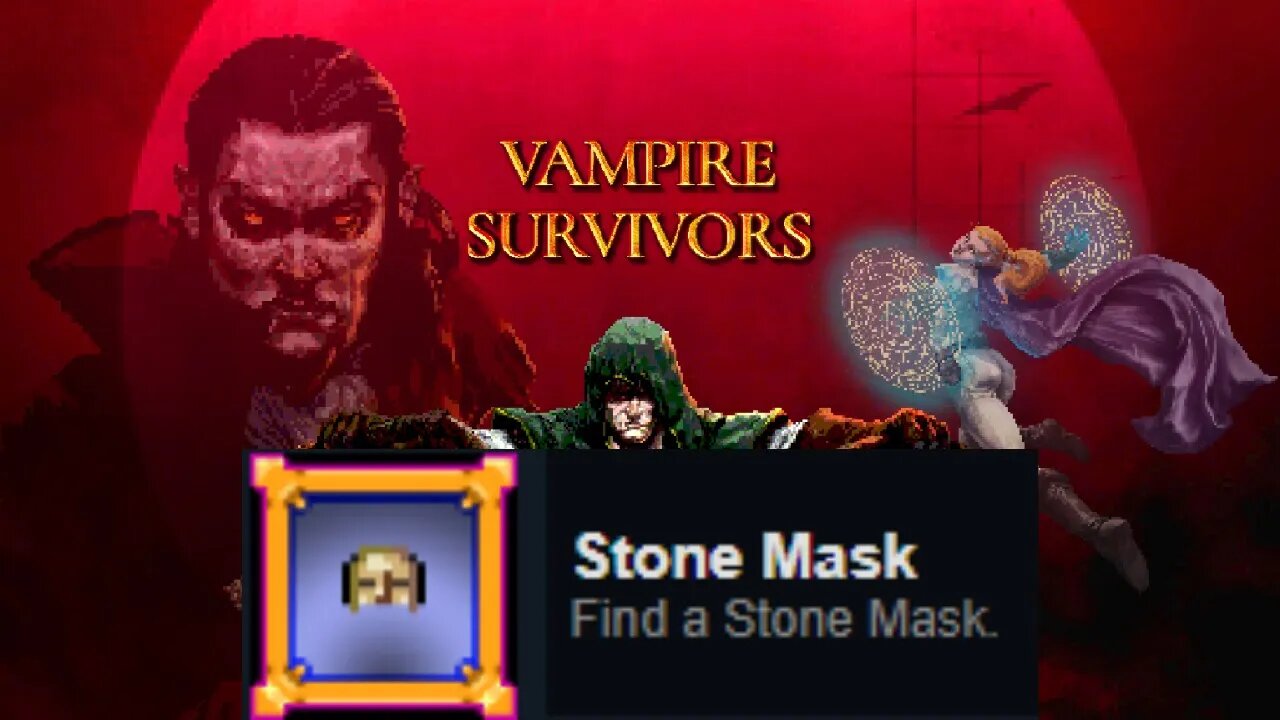 How to Unlock the Stone Mask Steam Achievement for Vampire Survivors