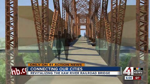 Pedestrian bridge connecting MO, KS in works