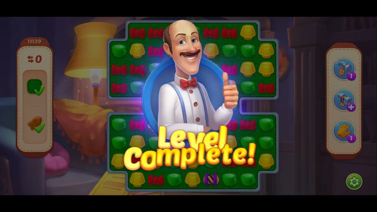 Playrix Homescapes Gameplay Walkthrough Level 11139