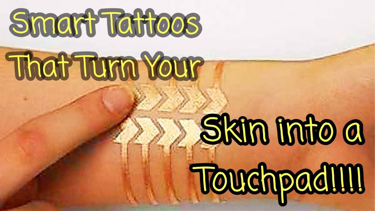 Google Working On Smart Tattoo’s That Turn Skin Into Living Touchpad