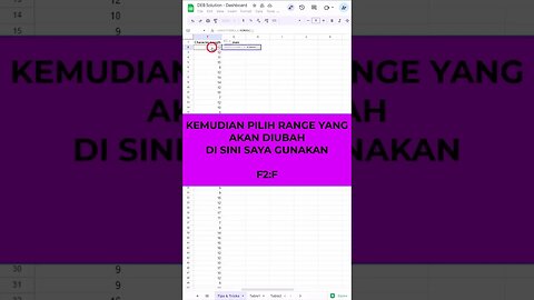 Konversi ke Angka Romawi - Google Sheets Tips & Tricks #belajaronline #googlesheets #edukasi