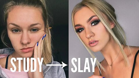 STUDY TO SLAY | Night Out GRWM Kaitlin Emma