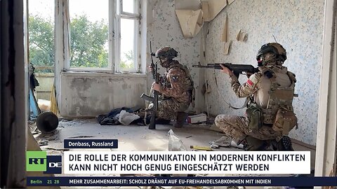 RT DE-Exklusiv aus Donbass: Kommunikation für den Sieg