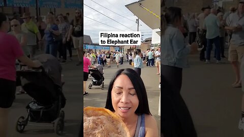 Filipina reaction to Elephant Ear 🤣