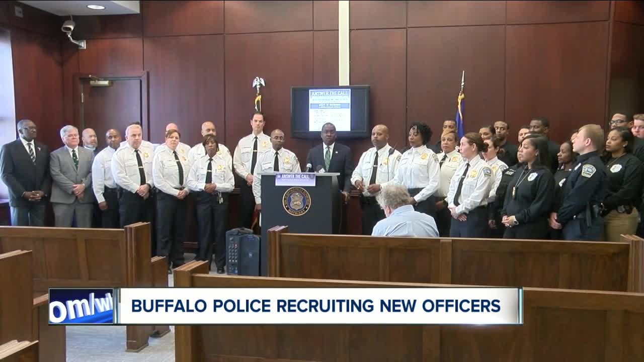 Buffalo Police recruiting new officers