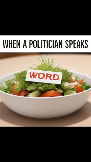 Whenever A Career Politician Speaks