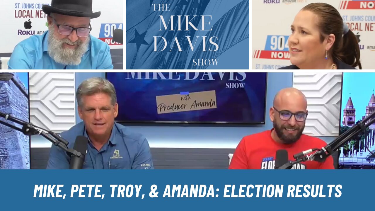 Mike, Pete, Troy, & Producer Amanda Analyze Election Results in Real Time