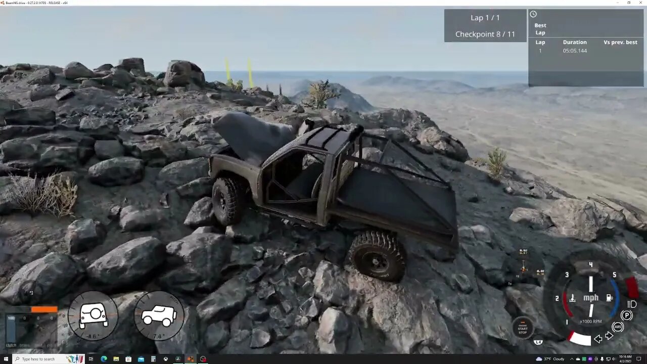 Beamng drive Johnson valley.