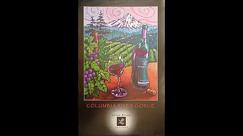 CURIOS for the CURIOUS 138: Wind River Cellars, Advertising Poster by Mark Nilsson