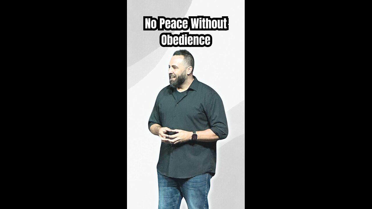 No peace without obedience