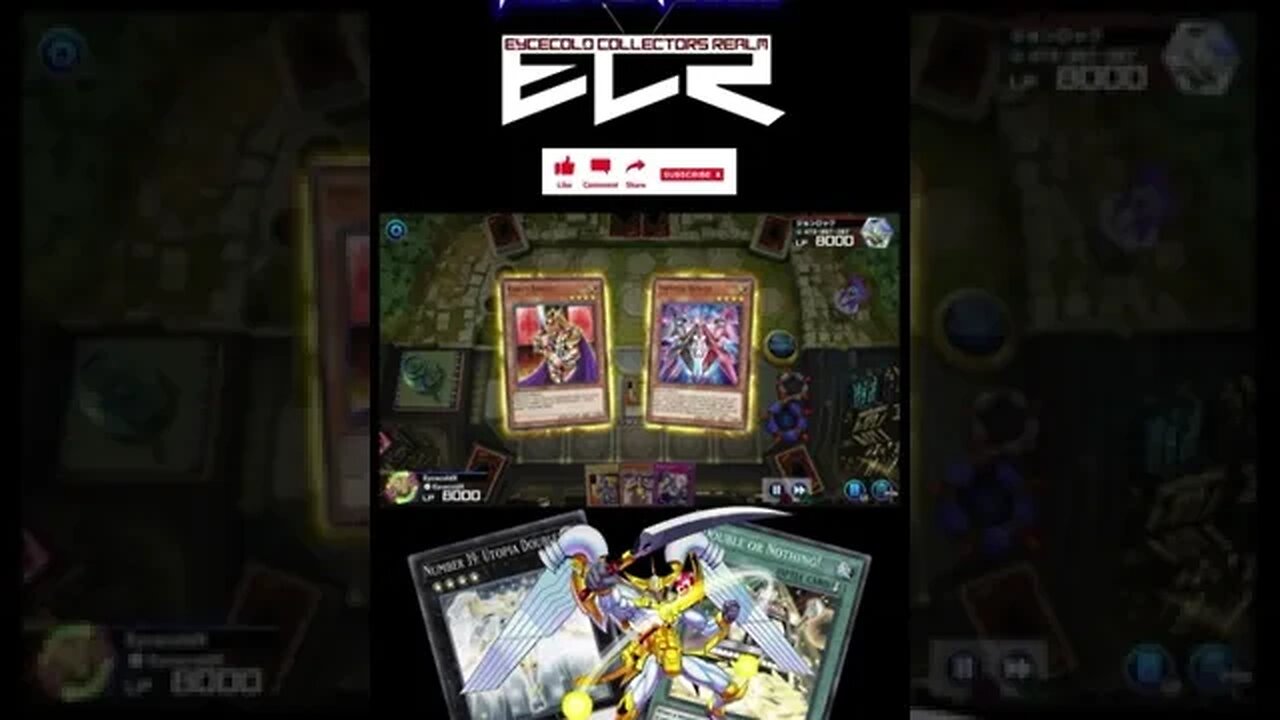 YU-GI-OH! SHORTS | Double or Nothing! OTK! #shorts #YuGiOh #YuGiOhMasterDuel