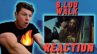 B.LOU - WALK (OFFICIAL MUSIC VIDEO) | ((IRISH REACTION!!))