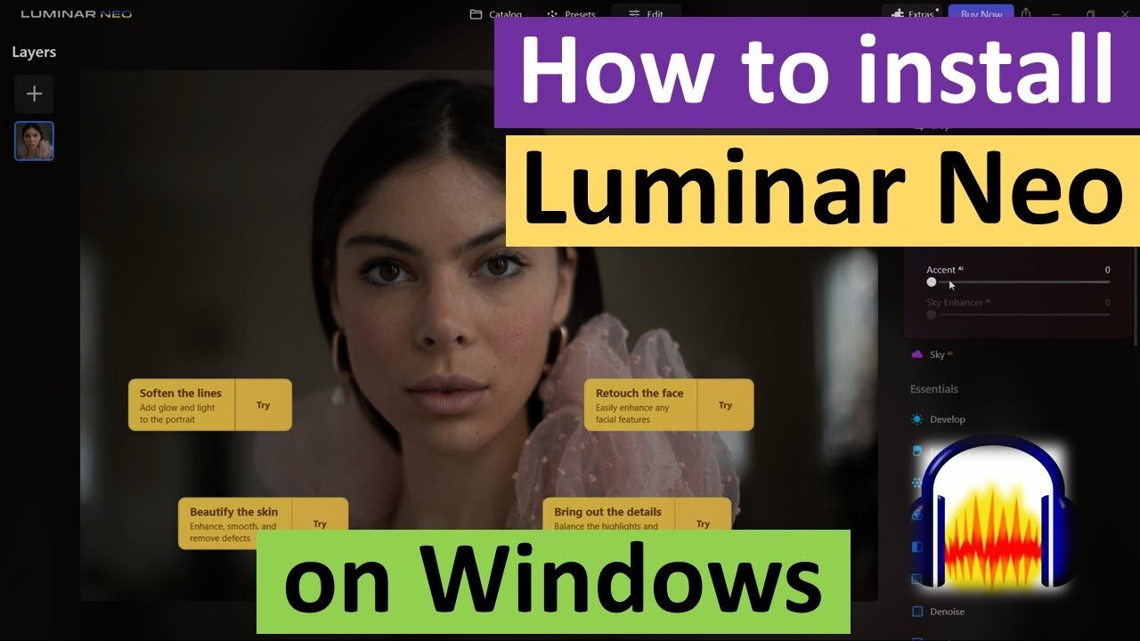 SECRET WEAPON for STUNNING Photos! Install Luminar Neo on Windows in MINUTES (Free Trial Available!)