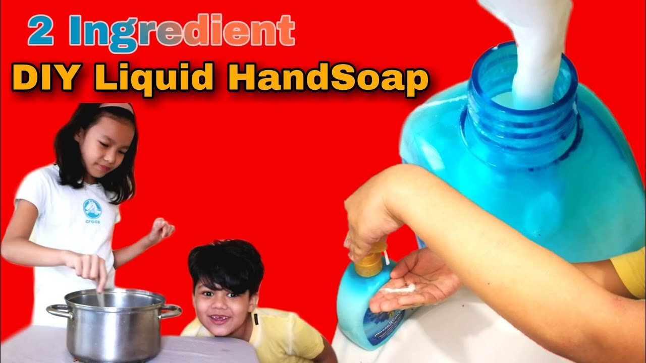 How To Make Liquid Handsoap at Home / DIY Handsoap