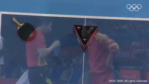 Playback @ of the men's team final China 3 1 South Korea