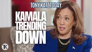 Support for Kamala Harris is Trending Down