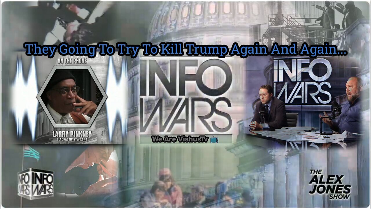 Alex Jones Interview: They Going To Try To Kill Trump Again And Again... #VishusTv 📺