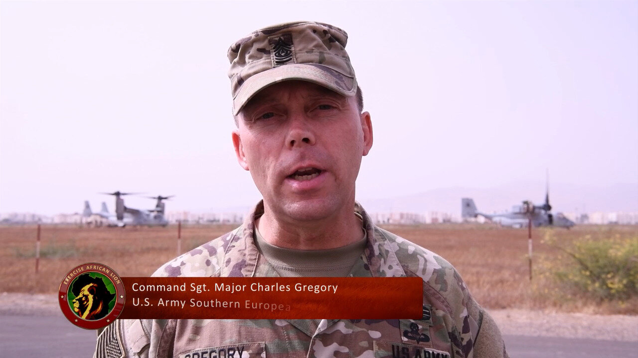 Command Sgt. Maj. Charles Gregory Sends a Birthday Message to his Troops