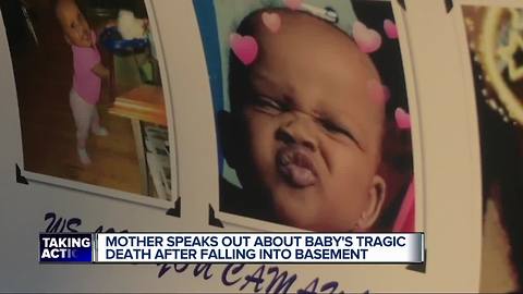 Vigil held for 11-month-old who drowned in basement of Detroit home