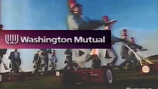 1993 "The Dance Of The Lawnmowers" Funny Bank Commercial Washington Mutual (WaMu) (90s)