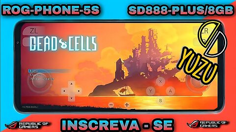 DEAD & CELLS - Game Play no Celular Android com o MUMU de Switch YUZU/ SD888 Plus/8GB