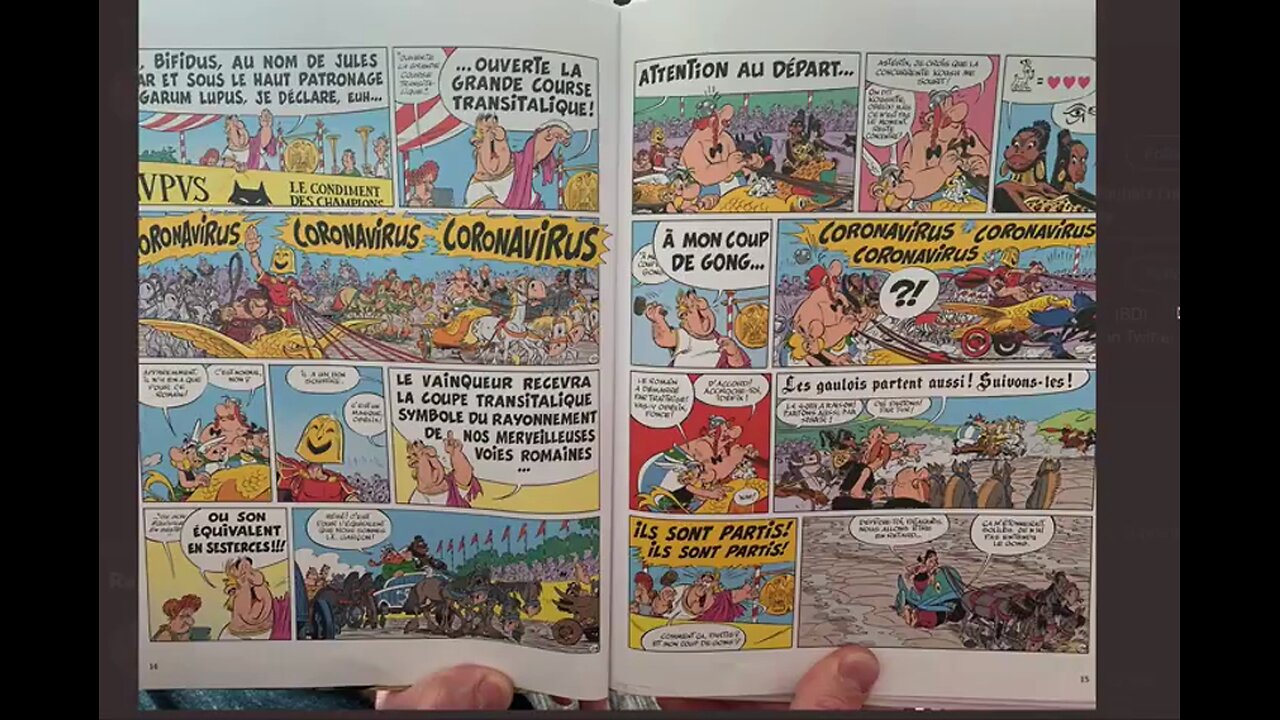 Asterix & Obelix Coronavirus Predictive Programming! 2017